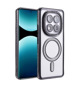 Redmi Note 15 4G Joke Simli Magneticsafe Kılıf - Siyah