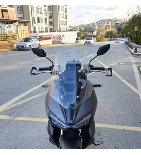 MOTOCAM Falcon Trex 188 Ön Cam 2022-2026 Model 75cm Şeffaf Renkli 4mm UZUN