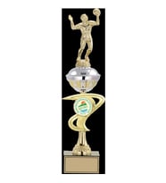 ODAK KUPA - Figürlü Kupalar - Voleybol Erkek Figürlü Kupalar FG-065 C - 45 cm