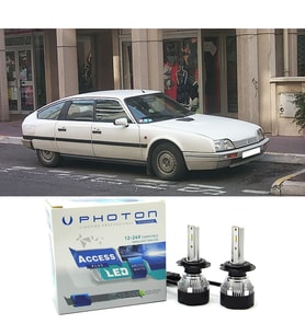 Citroen CX Led Xenon Uzun + Kısa Far Ampulü H4 Access Yeni Seri Beyaz