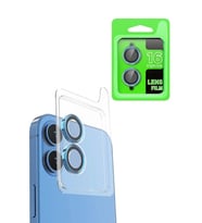 Newface Apple iPhone 16 Plus Raze Metal Kamera Lens - Lacivert