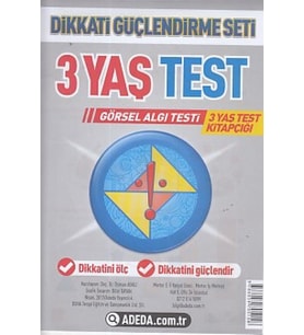 Dikkati Güçlendirme Seti 3 Yaş Test
