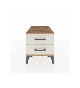 Kronos Komodin 2 Çekmeceli 44x59x48 Çam-Aytaşı