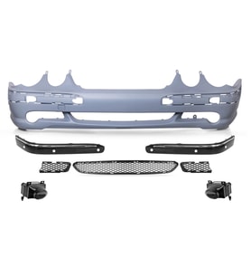 Mercedes W210 2000-2002 Komple Tampon Ön PDCli Si̇sli AMG A2108852525S4 Wender