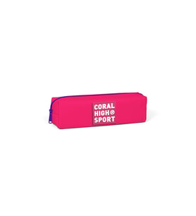 Coral High Sport Neon Mercan Tek Bölmeli Kalem Çantası 22340