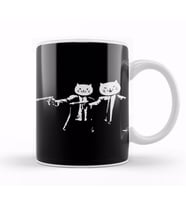 Kitty Pulp Fiction Kupa Bardak Porselen