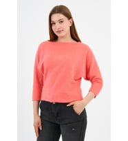 Kadın Yarasa Kol Bluz (B19-34418-WN) (Gül Kurusu)