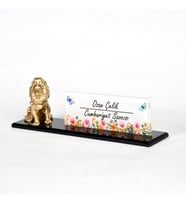 EKONOMİK 3D ŞIK TASARIM FÜME MASA İSİMLİK