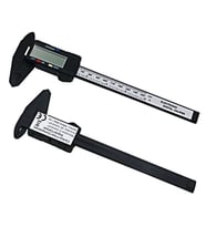 150 Mm Dijital Kumpas Elektronik Fiber Karbon Kaplı Plastik - Kumpas (4767)