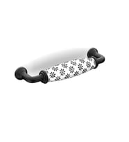 Mat Siyah 96 Mm. Porselen Kulp Flo