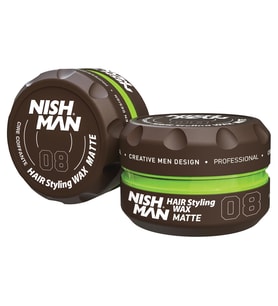 NISHMAN 08 Saç Şekillendirici Sert Kill Mat Wax 150 ML