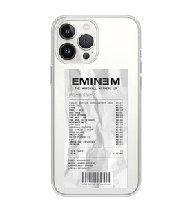 Iphone 12 Pro Uyumlu Eminem Tasarımlı Şeffaf Telefon Kılıfı