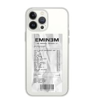 Iphone 12 Pro Uyumlu Eminem Tasarımlı Şeffaf Telefon Kılıfı