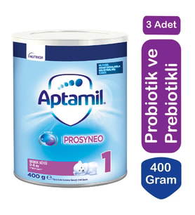 Aptamil Prosyneo 1 Bebek Sütü 400 Gr 3 lü Paket