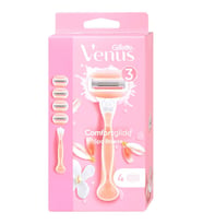 Gillette Venus Comfortglide Spa Breeze Kadın Tıraş Makinesi + 4 Yedek Tıraş Bıça