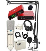 Stüdyo Ekipmanları Style Paket-3 CX1 Mikrofon Ses Kartı Stüdyo Kayıt Seti