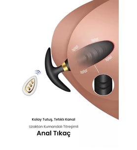Do it Love - Vibratör - Tıkaç - 10 Farklı Titreşim Modu - Silikon Titreşimli Plug