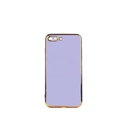 Apple iPhone 8 Plus Uyumlu Kılıf Zore Bark Kapak (Mor)