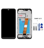 Samsung Galaxy A01M - SM-A015M Uyumlu Lcd Ekran Dokunmatik Servis Lcd ÇITALI + TAMİR SETİ