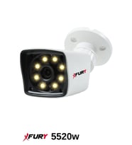 FURY 5mp 3.6mm Lensli 1080p 2mp Full Color Görüntü 8 Warm Led Gece Görüşlü Full Hd Güvenlik Kamerası 5525