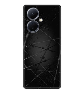 Vivo V29 Lite Kılıf Silikon Desen Özel Seri Dikenli Tel 1779