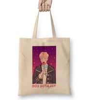 Boy With Luv Bts Kim Namjoon Bez Çanta Uzun Saplı