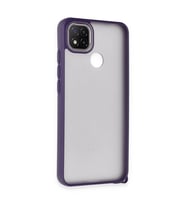 Xiaomi Redmi 9c Kılıf Elegant Kapak - Derin Mor