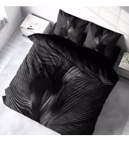 MonoHome Gray Motion 3D Pamuk Saten Çift Kişilik Nevresim Takımı (Çok Renkli)