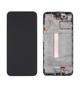 Samsung SM-A256B A25 5G Lcd Ekran Çıtalı Org. Kvk Servis Ürünüdür (Siyah)