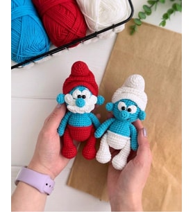 El Örgüsü Oyuncak Oyun Arkadaşı Şirin Baba Ve Şirin