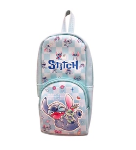 Petityu Çanta Şeklinde Stitch Kalem Kutusu Buz Mavisi