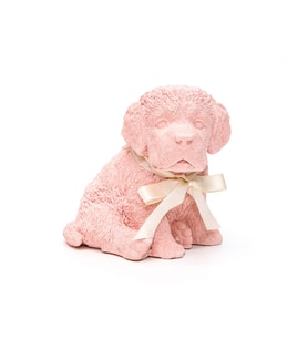 Black Vanilya Kokulu Pembe Köpek Biblo