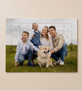 Kişiye Özel Fotoğraf Baskılı 42 Parça Puzzle Yapboz - A4 (27x20cm)