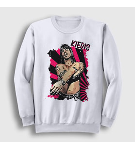 Presmono Unisex Beyaz Kiedis Red Hot Chili Peppers Sweatshirt 107260tt