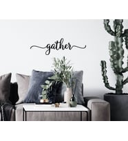 BK Home Gather Duvar Yazısı-1 (Siyah)