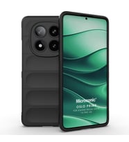Microsonic Xiaomi Redmi Note 14 Pro 4G Kılıf Oslo Prime Siyah (Siyah)