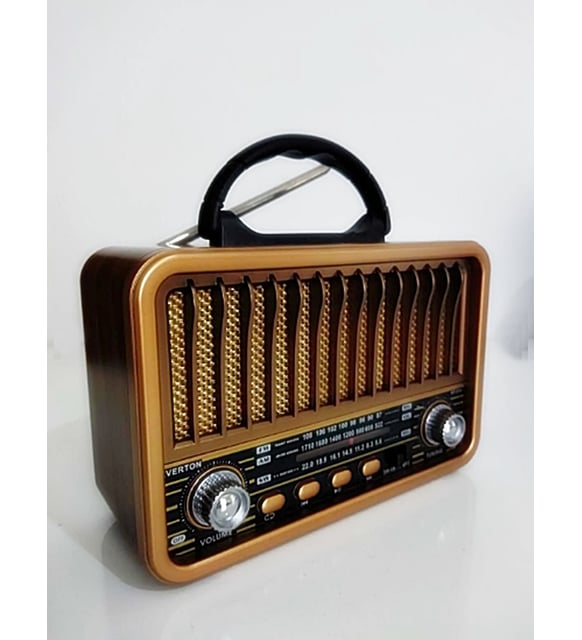 RT-834 Solar Güneş Enerjili Bluetooth, 3 Band, USB, sd mp3 player Retro ...