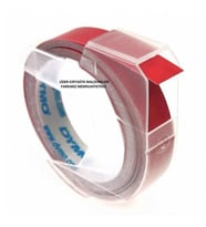 DYMO KABARTMA ŞERİT ETİKET KIRMIZI 9MM X 3M ÜCRETSİZ KARGO
