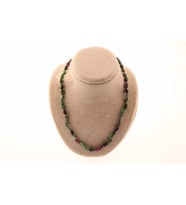 Anyolit Natural Kesim Doğal Taş Kolye M037