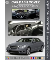 MERCEDES E200 / E220 / E250 / E300 W212 (2009-2016) Torpido Örtüsü Premium Kalite Torpido Koruma