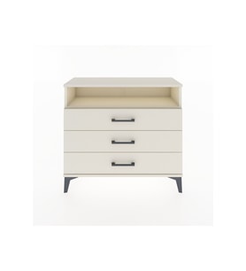 Arges Şifonyer Tek Raflı 3 Çekmeceli 88x30x80 Aytaşı-Aytaşı