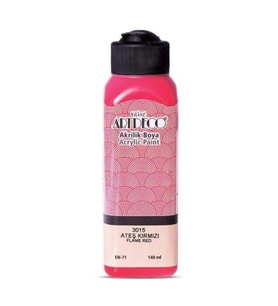 Artdeco Akrilik Boya 140 ML Ateş Kırmızı 070R-3015