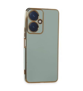 Vivo Y27 Kılıf Volet Silikon - Açık Yeşil