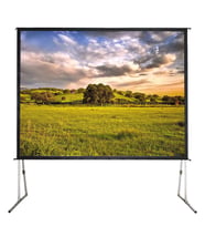 CODEGEN FF-40 400x300 cm Katlanabilir Taşınabilir Alüminyum Çerçeveli Fast Fold Projeksiyon Perdesi