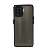 Reno 5 Lite Kılıf Montreal Kapak - Siyah