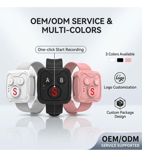 Aksiyon Kamera Bluetooth Kumandası Bilek Kayışlı, DJI Action 4/5 Pro/6, GoPro Hero 9/10/11/12/13 ve Insta360 X3/X4/X5 ile Uyumlu, Type-C Şarjlı Uzaktan Kontrol,120mAh, D10
