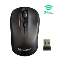 Versatile Kablosuz Optik Mouse - 2.4 GHz Nano Alıcılı - Ergonomik Ofis ve Ev Mouse