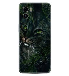 Vivo Y15S Y32 Y33S Y51 Y53S Kılıf Desemli Silikon Flowers Cat 1345