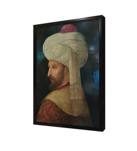 Fatih Sultan Mehmet Çerçeveli Mdf Tablo