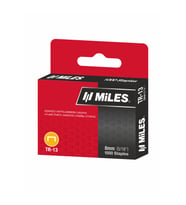 Miles 13/8 Zımba Teli 1000 Adet Metalik Gri